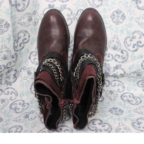 BKE Sole Petra Harness Ankle Booties Boots Womens Size‎ 8.5M - Picture 6 of 8